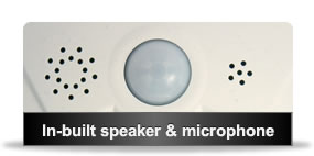 Integrated speaker & microphone